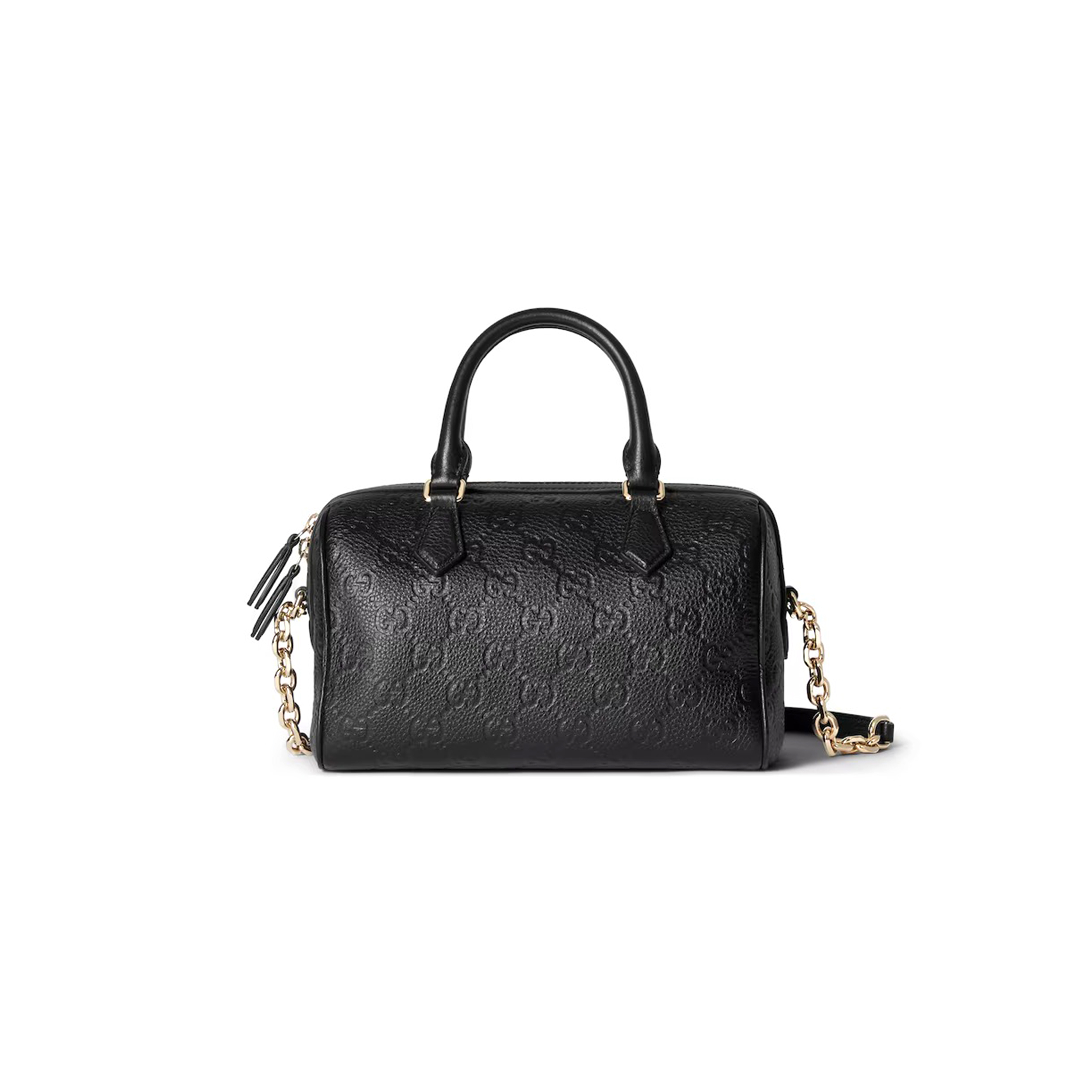 G*u*i gg emblem medium boston bag 815255 (25.5*16*14cm)